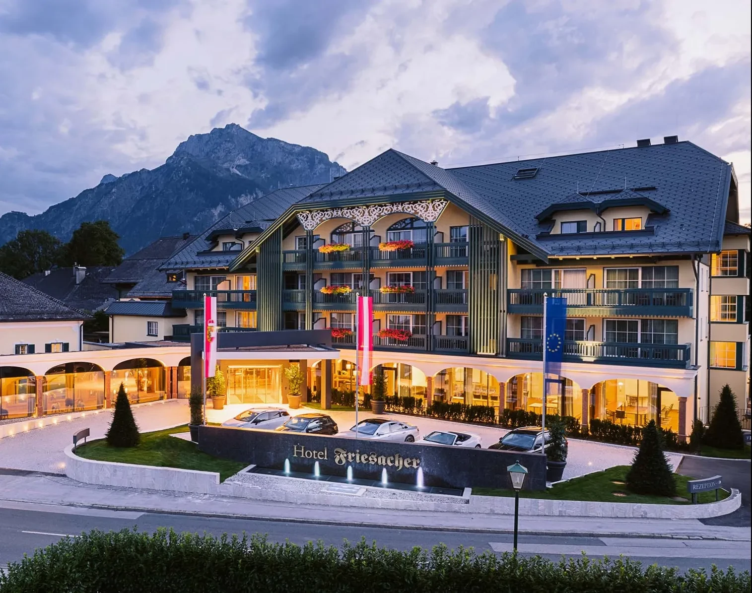 Das Hotel Friesacher in Anif liegt stadtnah und doch am Land